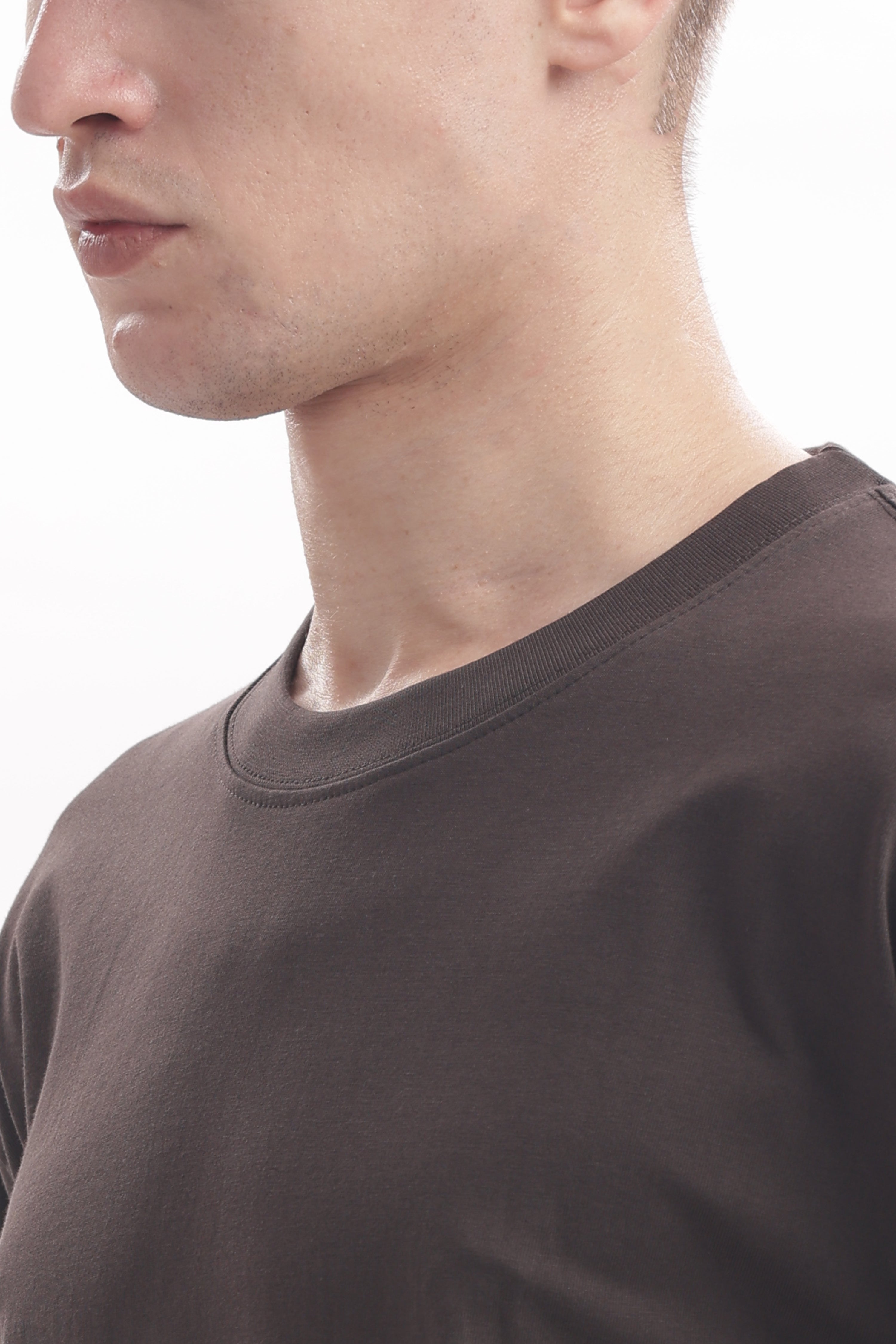 Major brown 210 GSM Premium Cotton Oversized T-Shirt – Unisex Comfort Fit